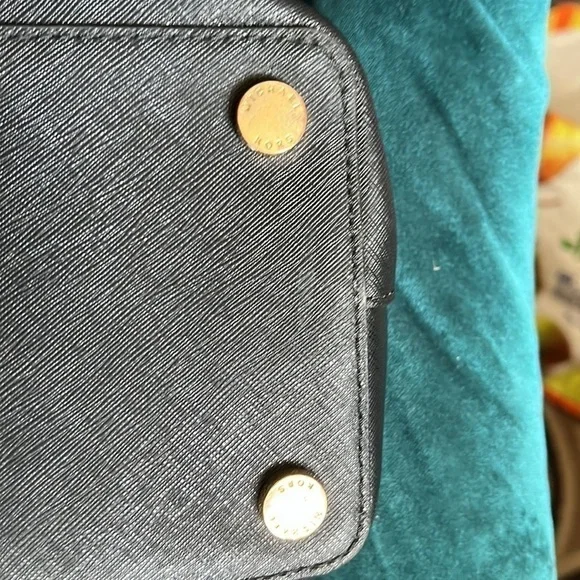 MICHAEL Kors Black Savannah Large Saffiano Leather Satchel - like new - Picture 9 of 9